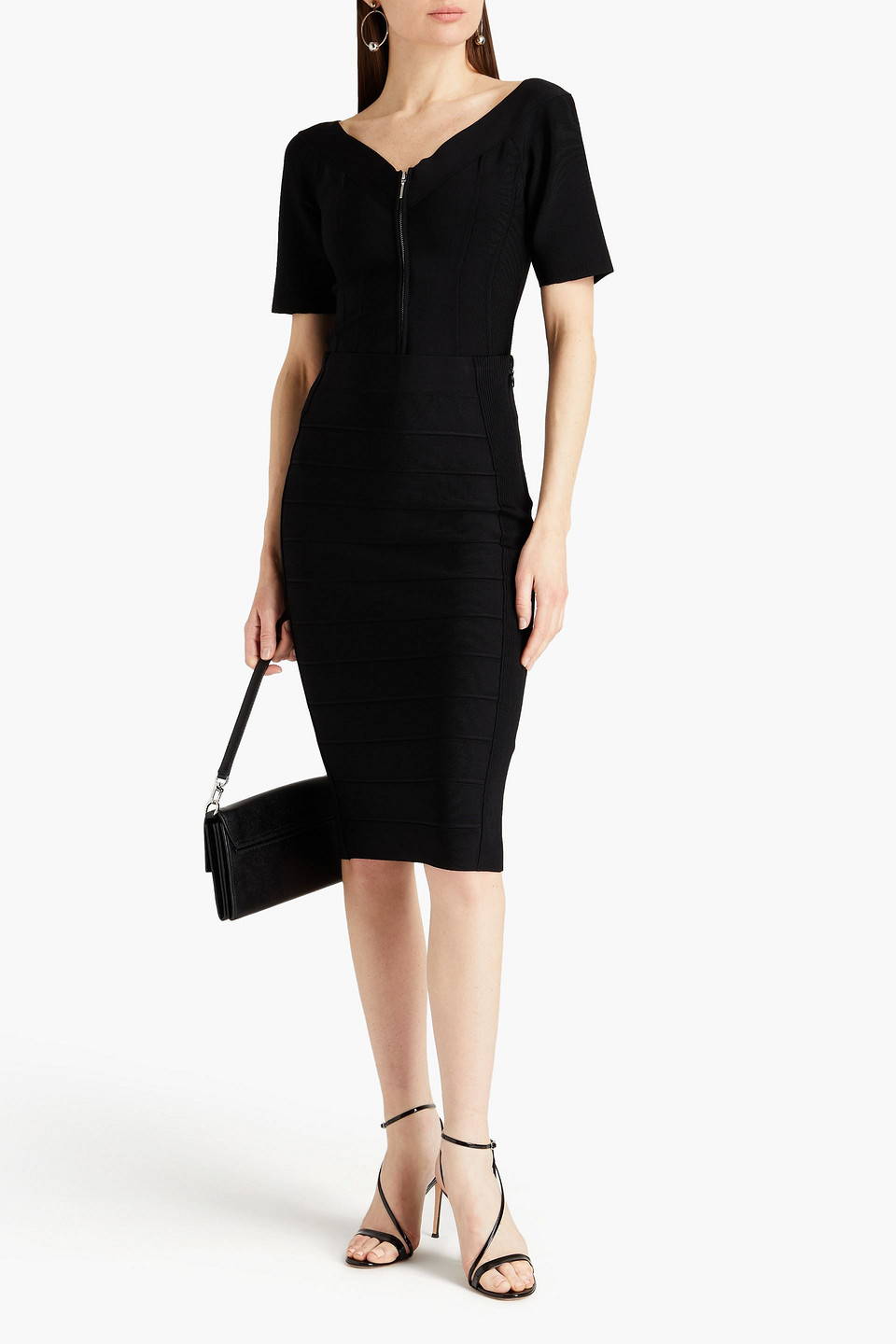  Hervé Léger - Bandage Top - Black - Xxs 