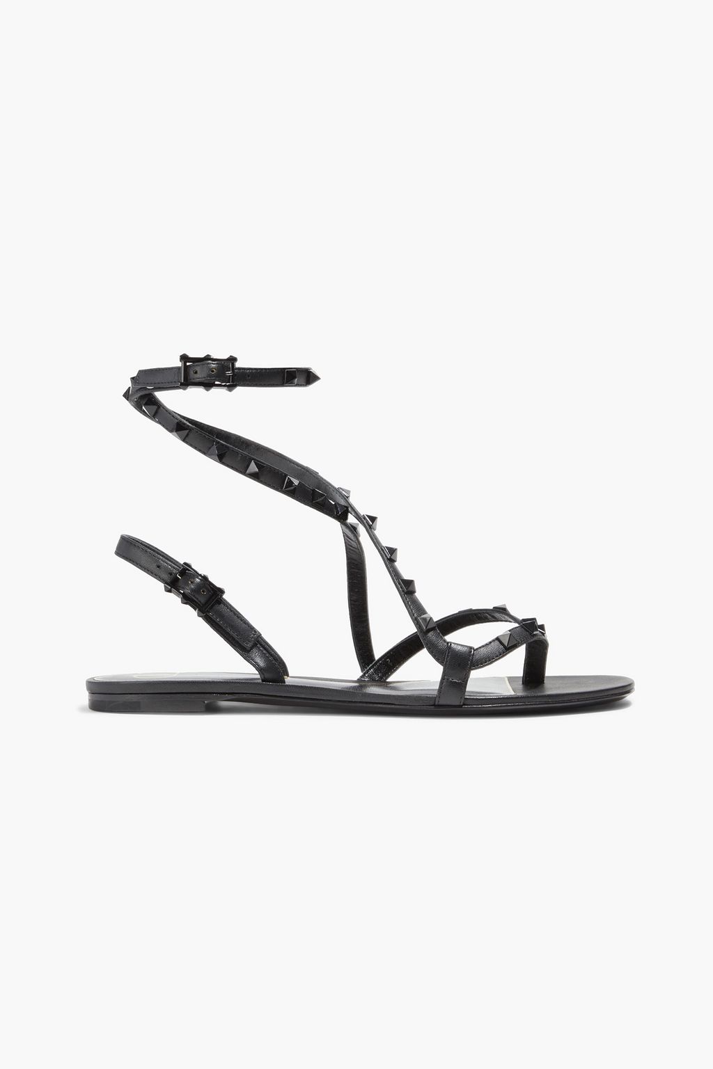 VALENTINO GARAVANI Rockstud leather sandals | THE OUTNET