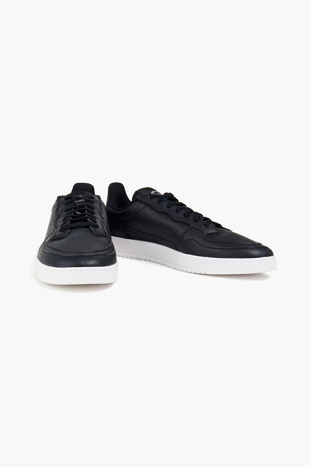 ADIDAS ORIGINALS Supercourt perforated vegan leather sneakers
