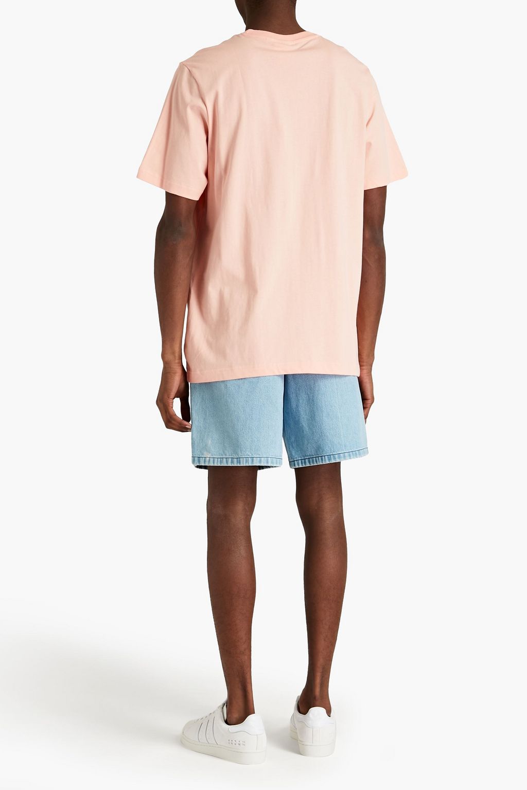 ADIDAS ORIGINALS Printed cotton-jersey T-shirt