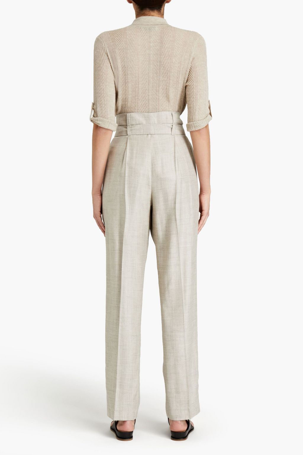 GABRIELA HEARST Rosaleen cashmere and silk-blend shirt