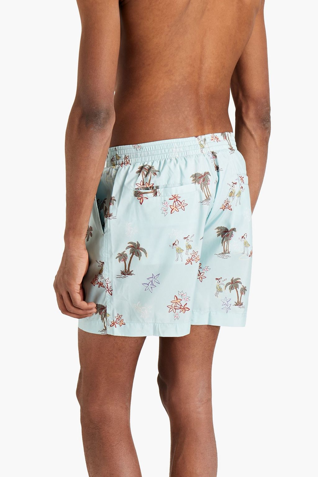 IRO Short-length printed swim shorts