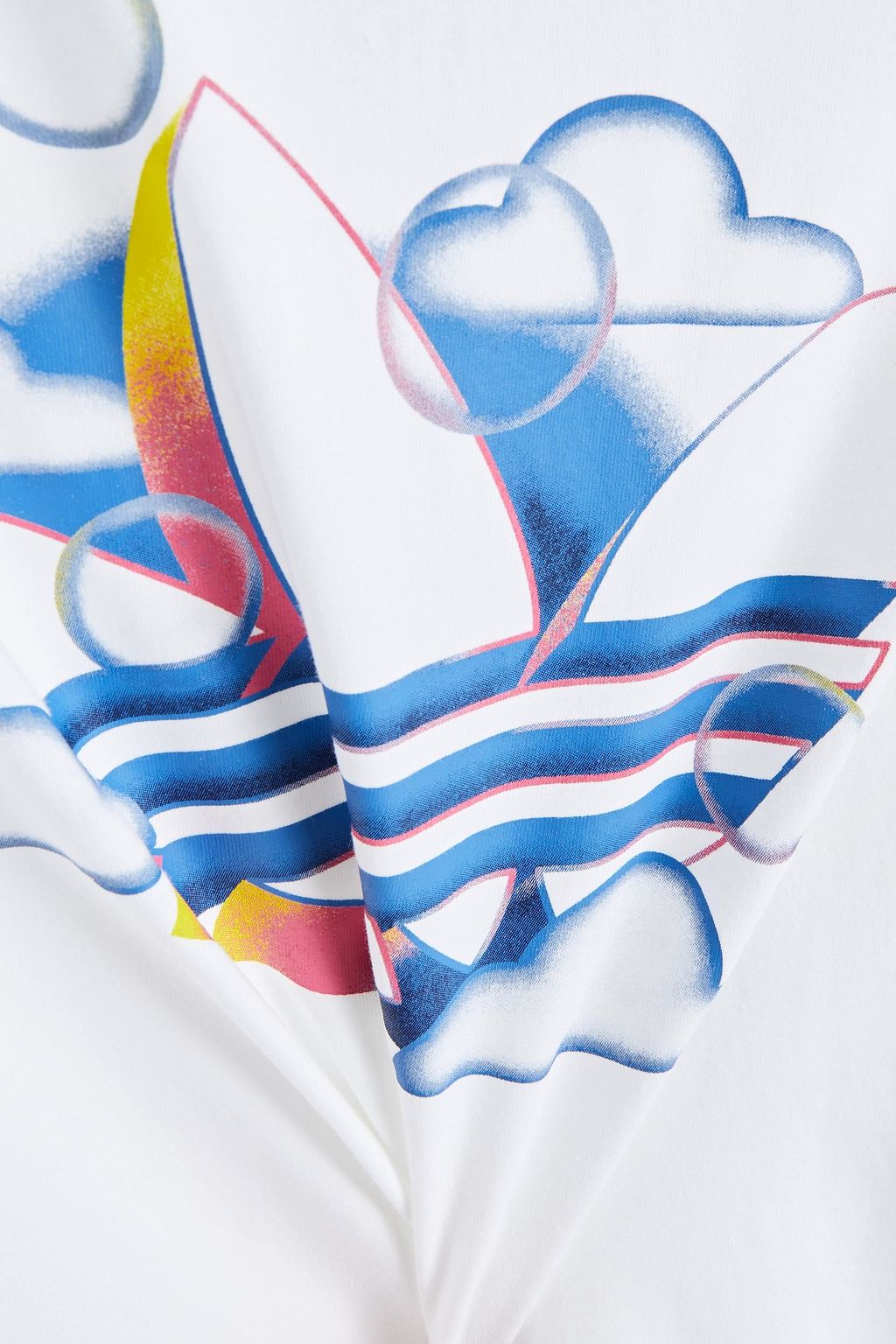 ADIDAS ORIGINALS Summer Trefoil printed cotton-jersey T-shirt