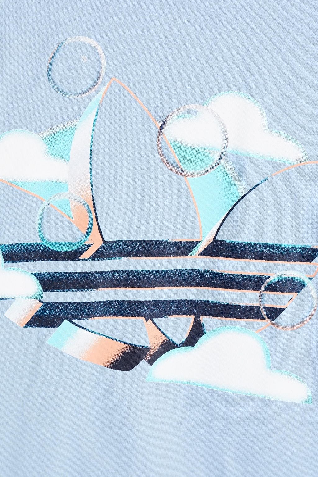 ADIDAS ORIGINALS Summer Trefoil printed cotton-jersey T-shirt