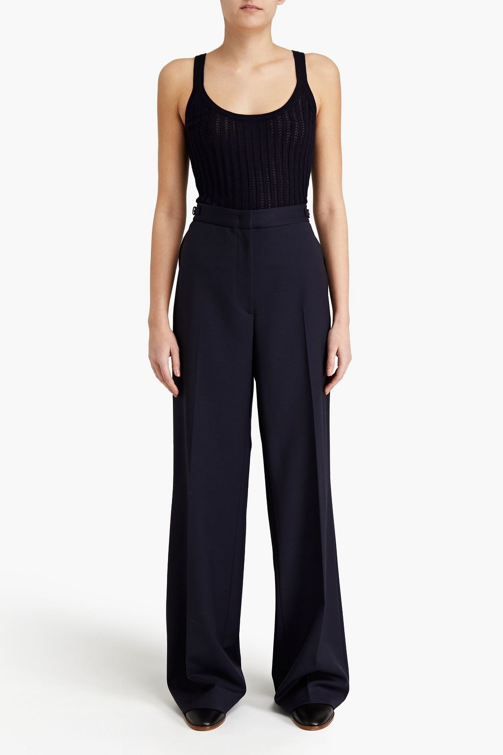 GABRIELA HEARST Nevin ribbed cashmere and silk-blend tank