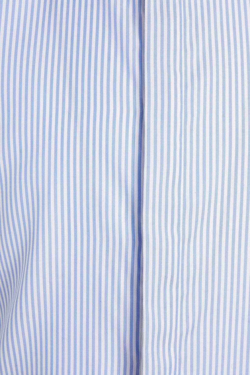 IRO Titus striped cotton-poplin shirt