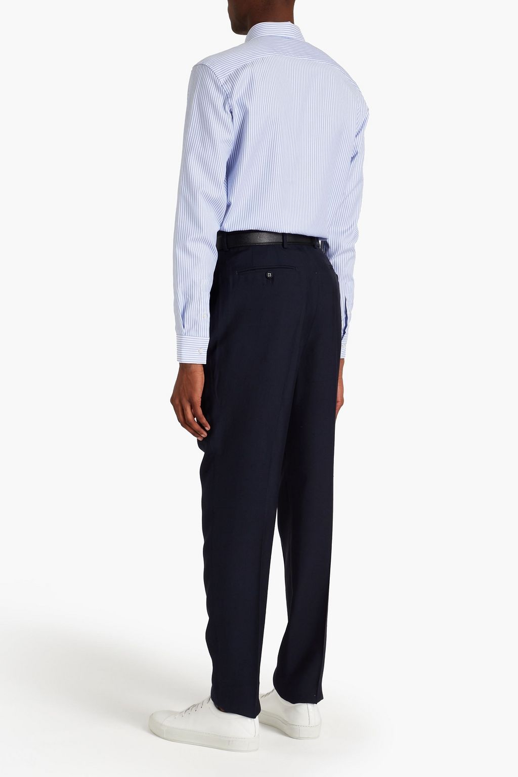 IRO Titus striped cotton-poplin shirt
