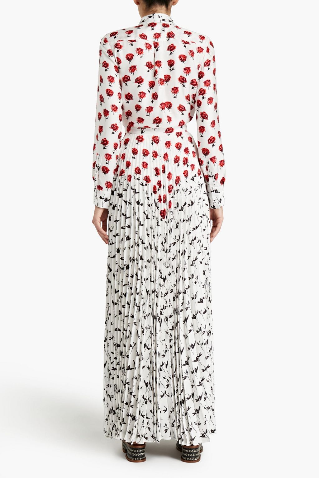 GABRIELA HEARST Herni floral-print silk-twill shirt