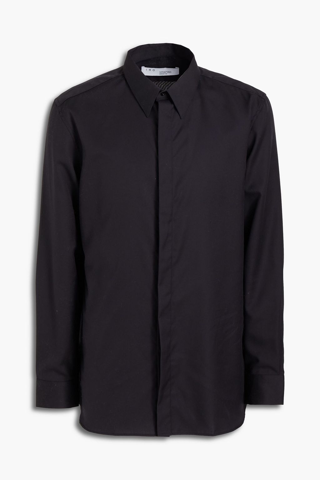 IRO Titus cotton-poplin shirt | THE OUTNET