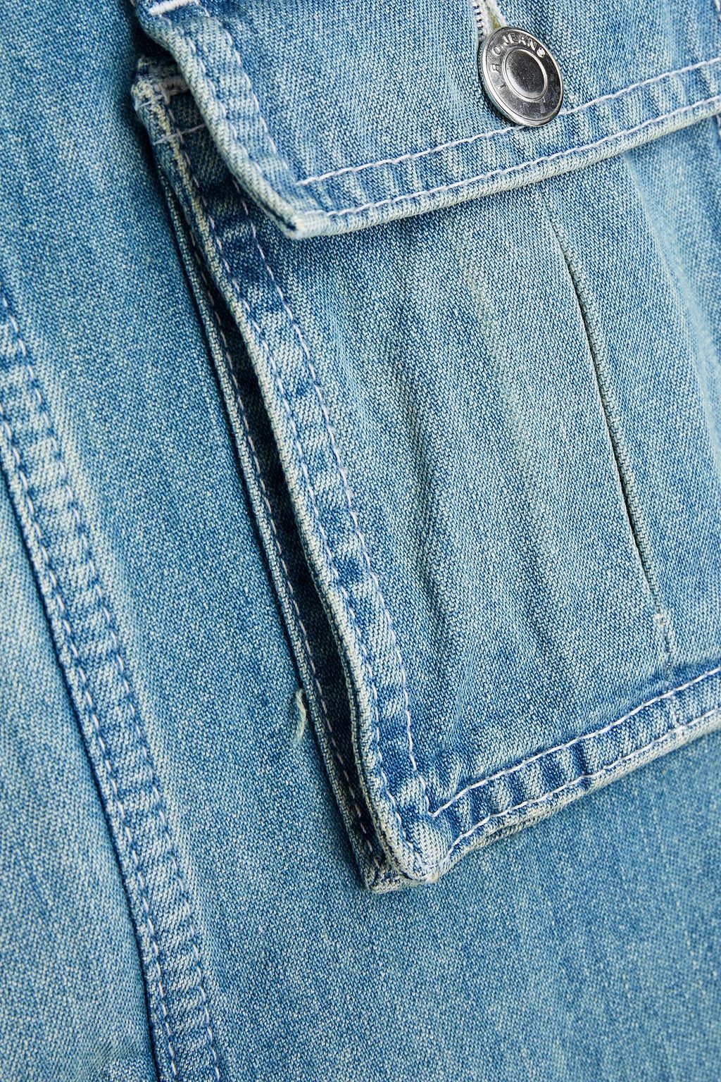 IRO Salomu faded denim jacket