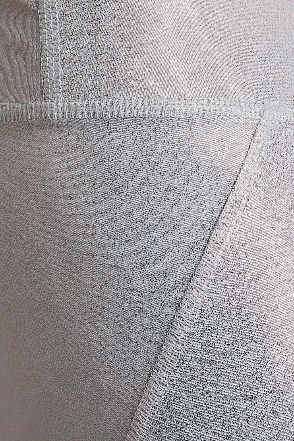 ADIDAS BY STELLA MCCARTNEY Holographic stretch leggings