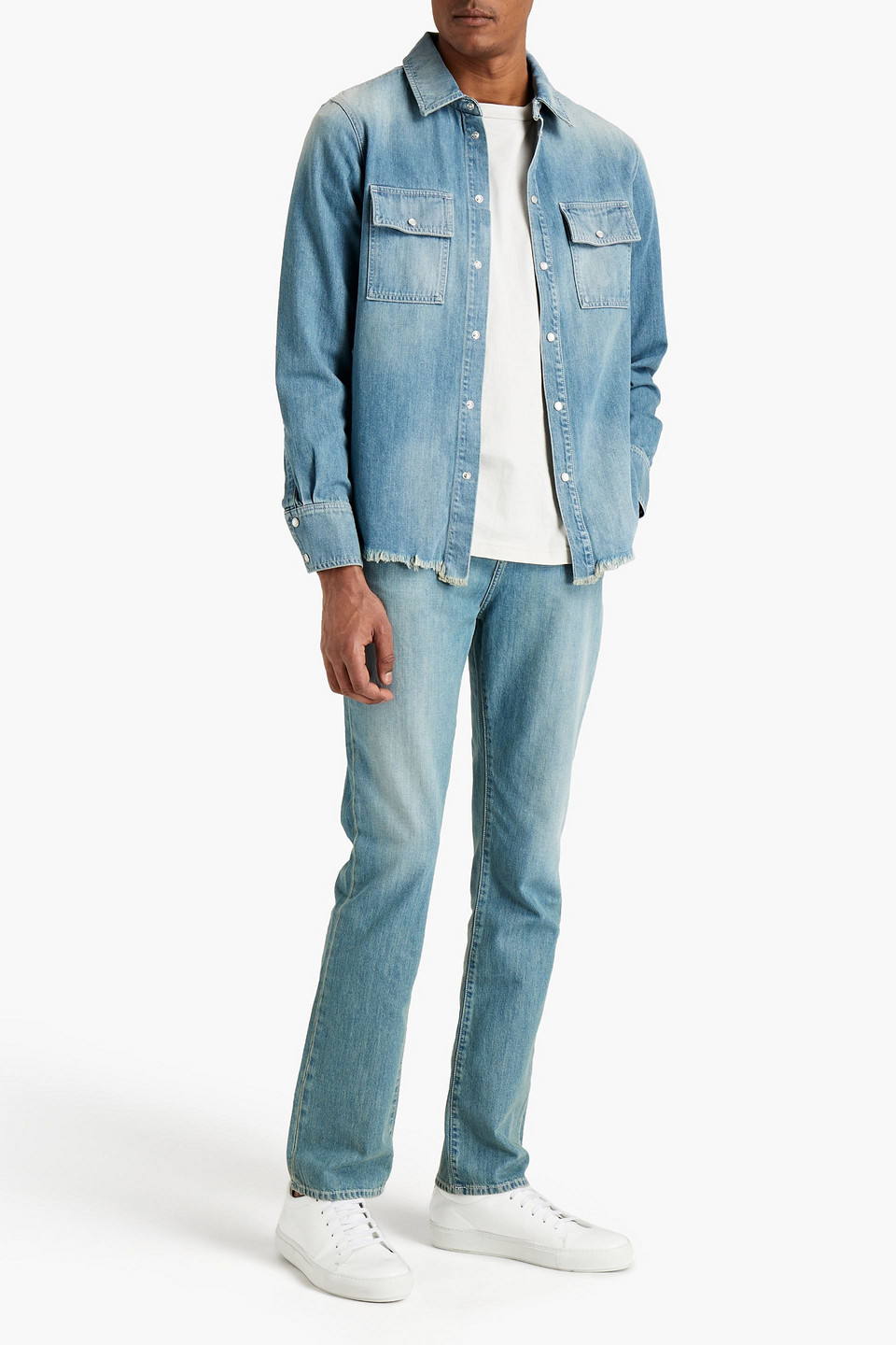 Iro Man Valiez Faded Denim Jeans