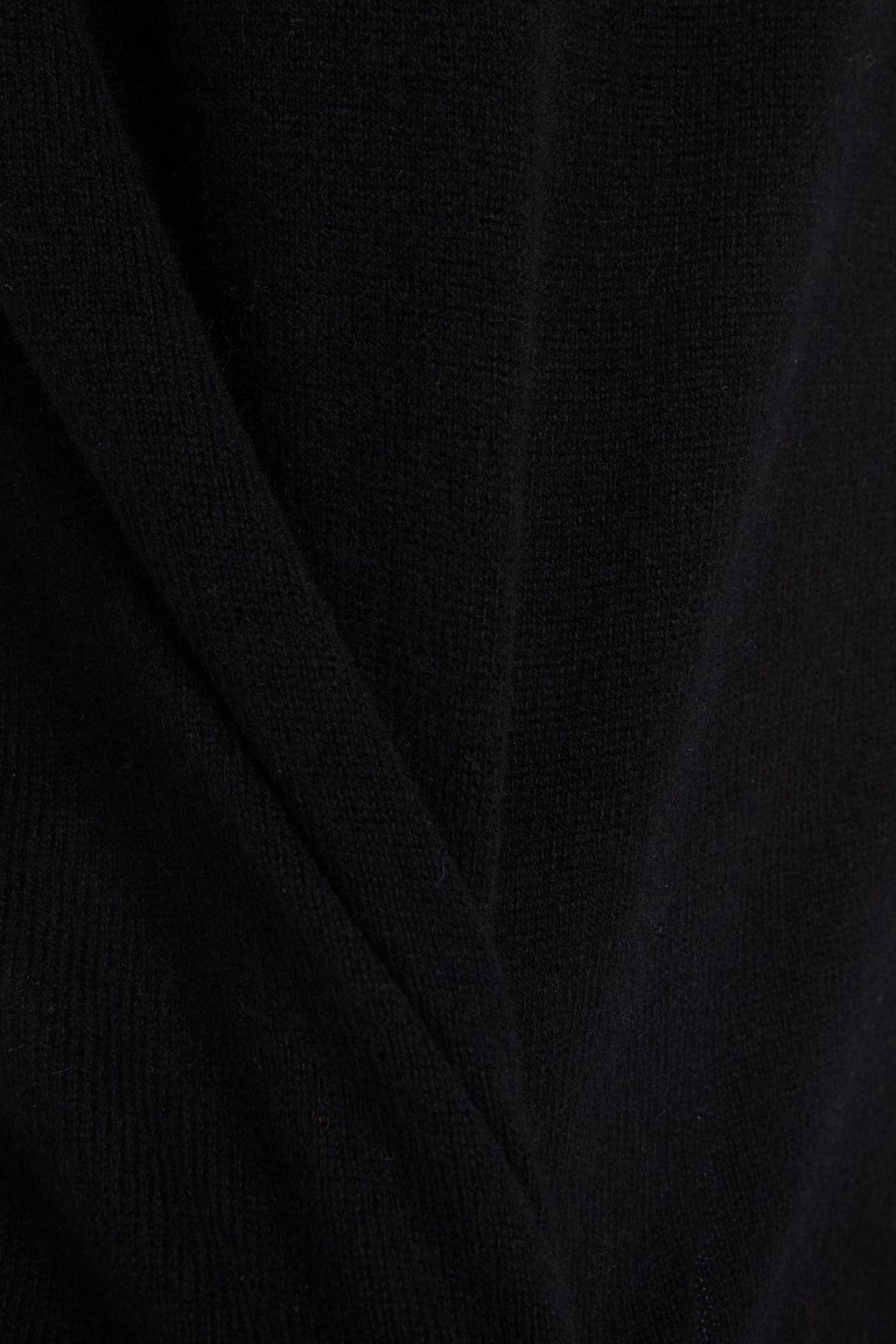 FRAME Gathered cashmere midi dress