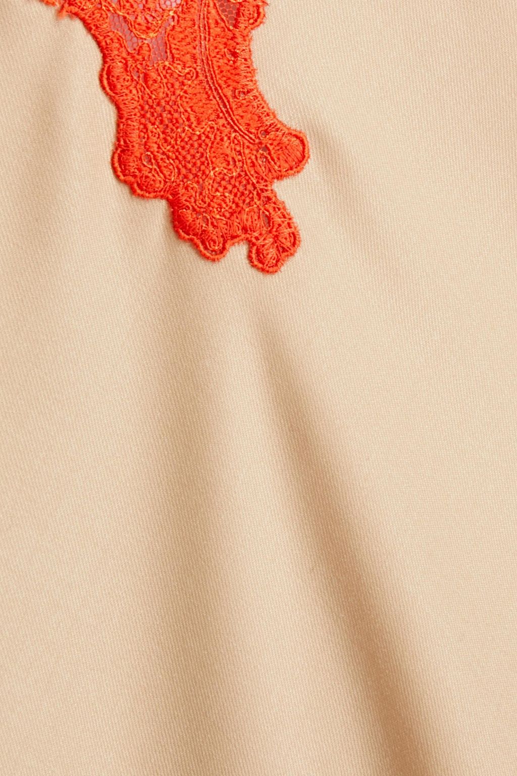 GABRIELA HEARST Adolphine silk-paneled cashmere maxi slip dress