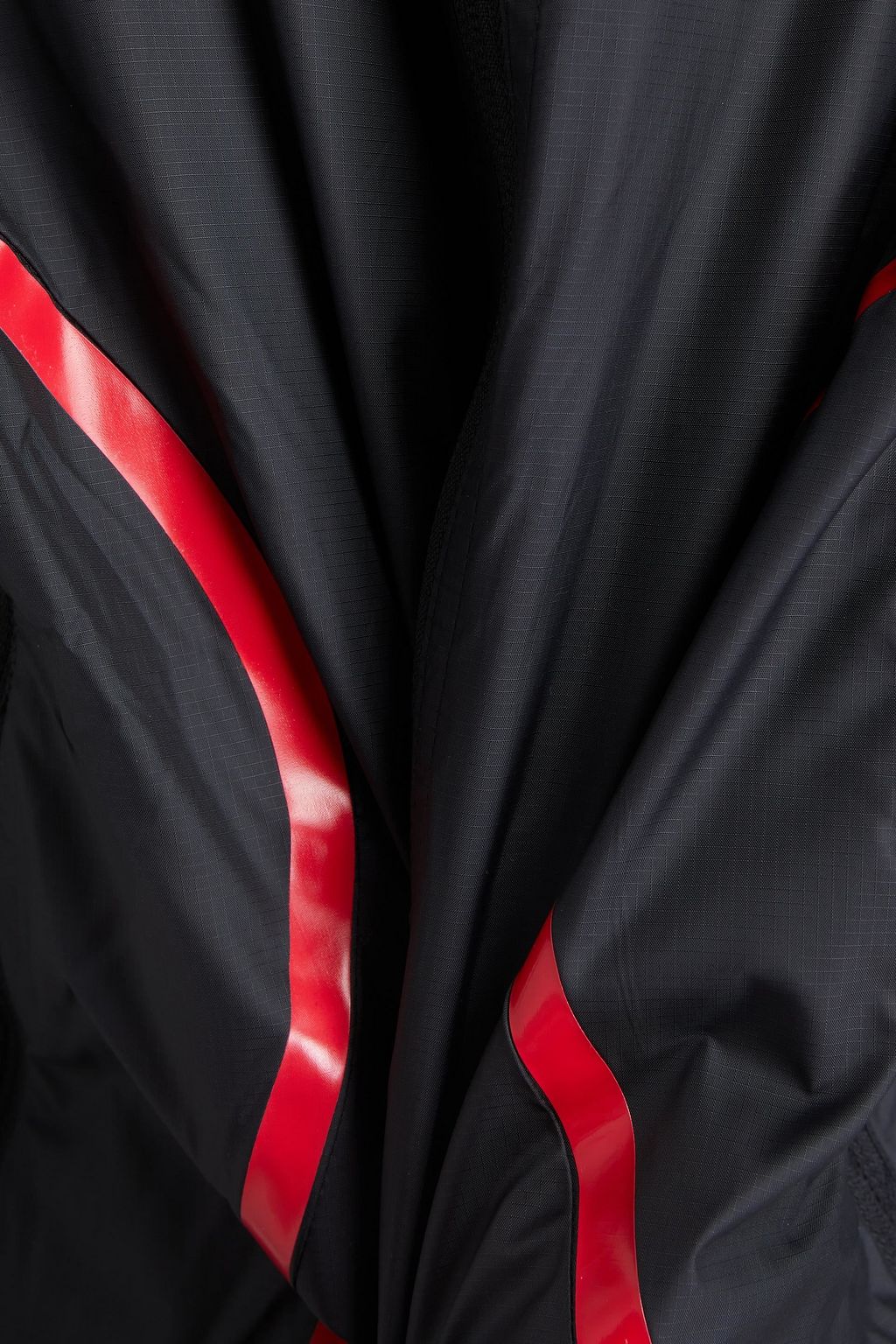 ADIDAS BY STELLA MCCARTNEY Coated shell hooded track jacket