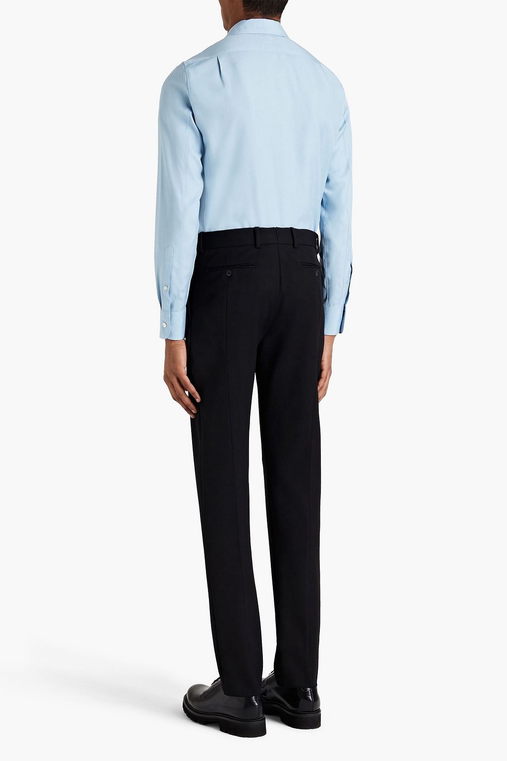 MCQUEEN Tapered wool-twill pants