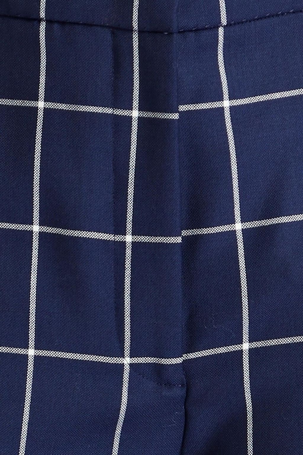 GABRIELA HEARST Vesta checked wool straight-leg pants