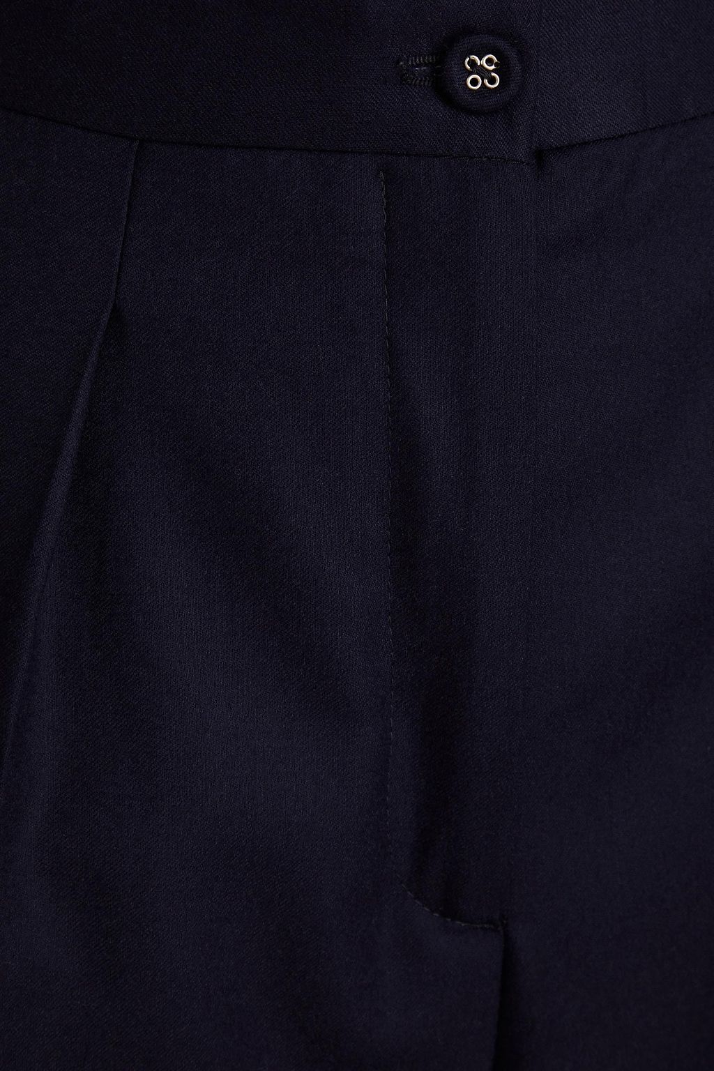 OFFICINE GÉNÉRALE Diana pleated wool-twill wide-leg pants