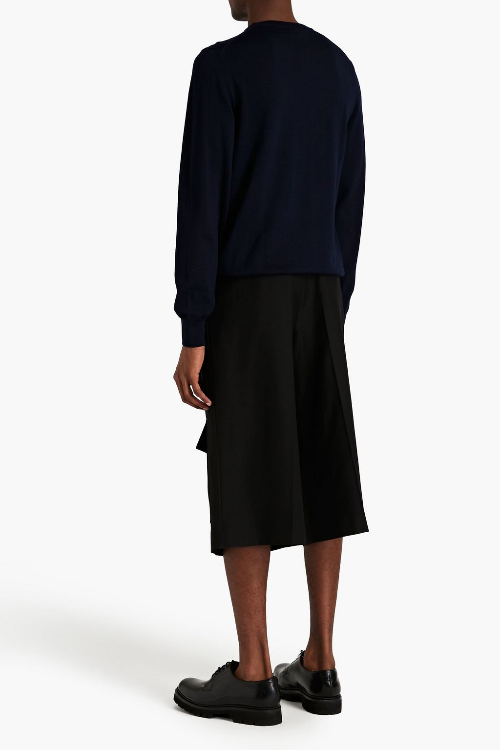 MCQUEEN Embroidered wool sweater