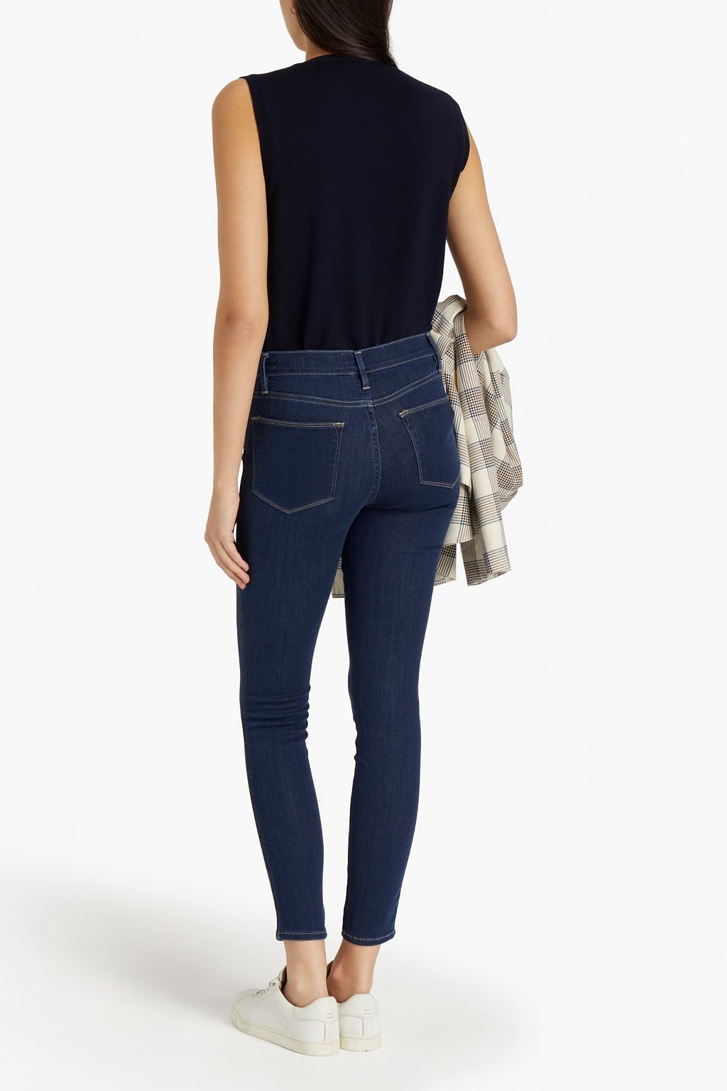 FRAME Le High Skinny high-rise skinny jeans