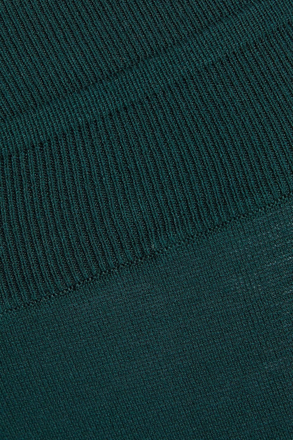 LIVE THE PROCESS Stretch-knit culottes