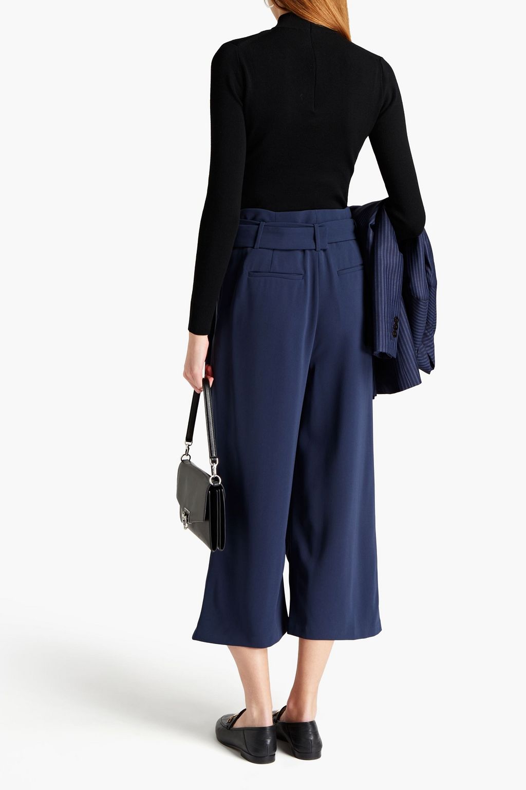 MICHAEL MICHAEL KORS Cutout merino wool-blend turtleneck sweater