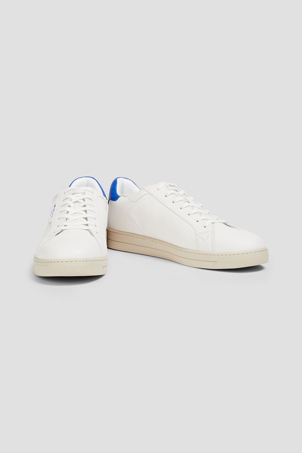 MICHAEL KORS Keating two-tone leather sneakers