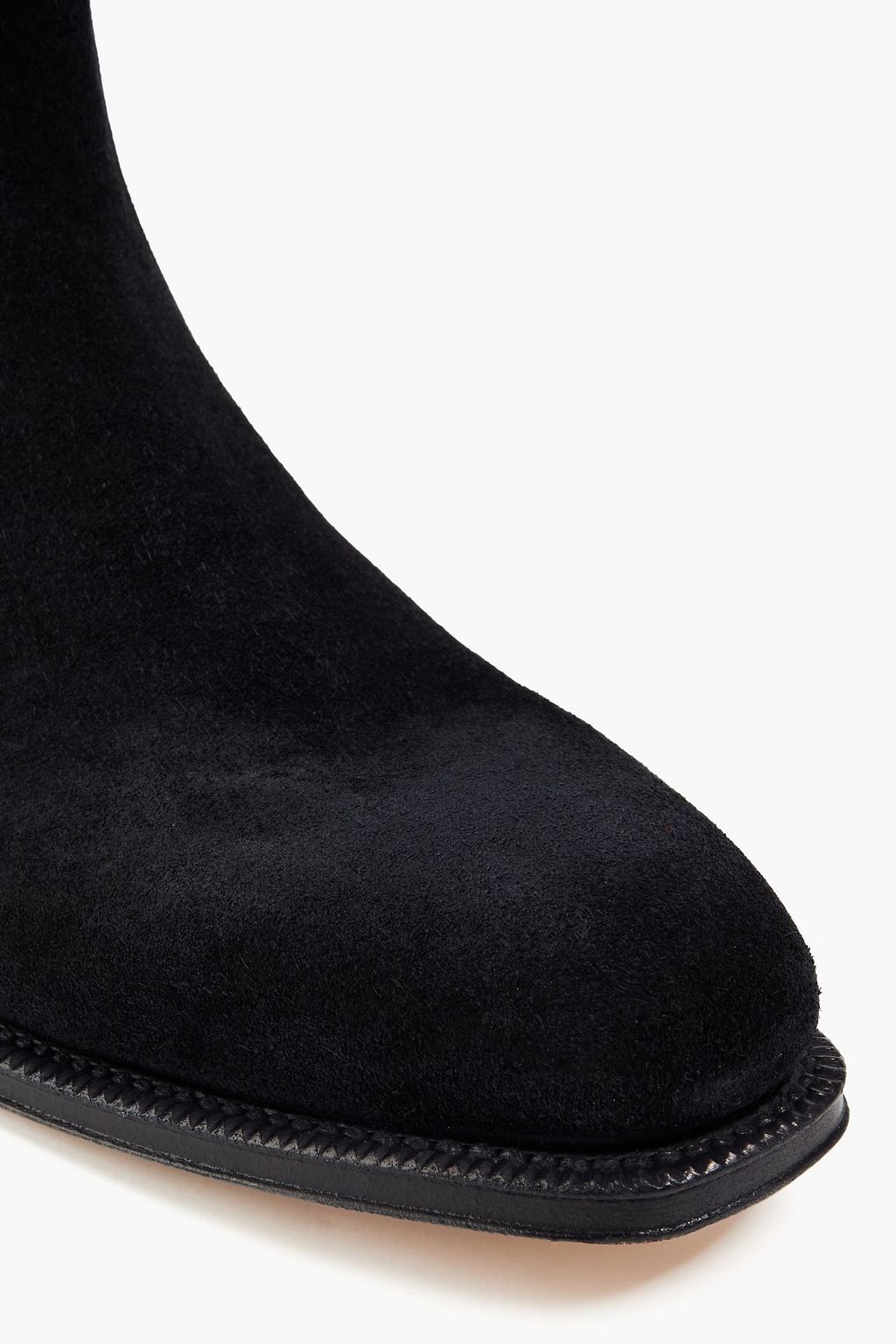 MCQUEEN Suede Chelsea boots