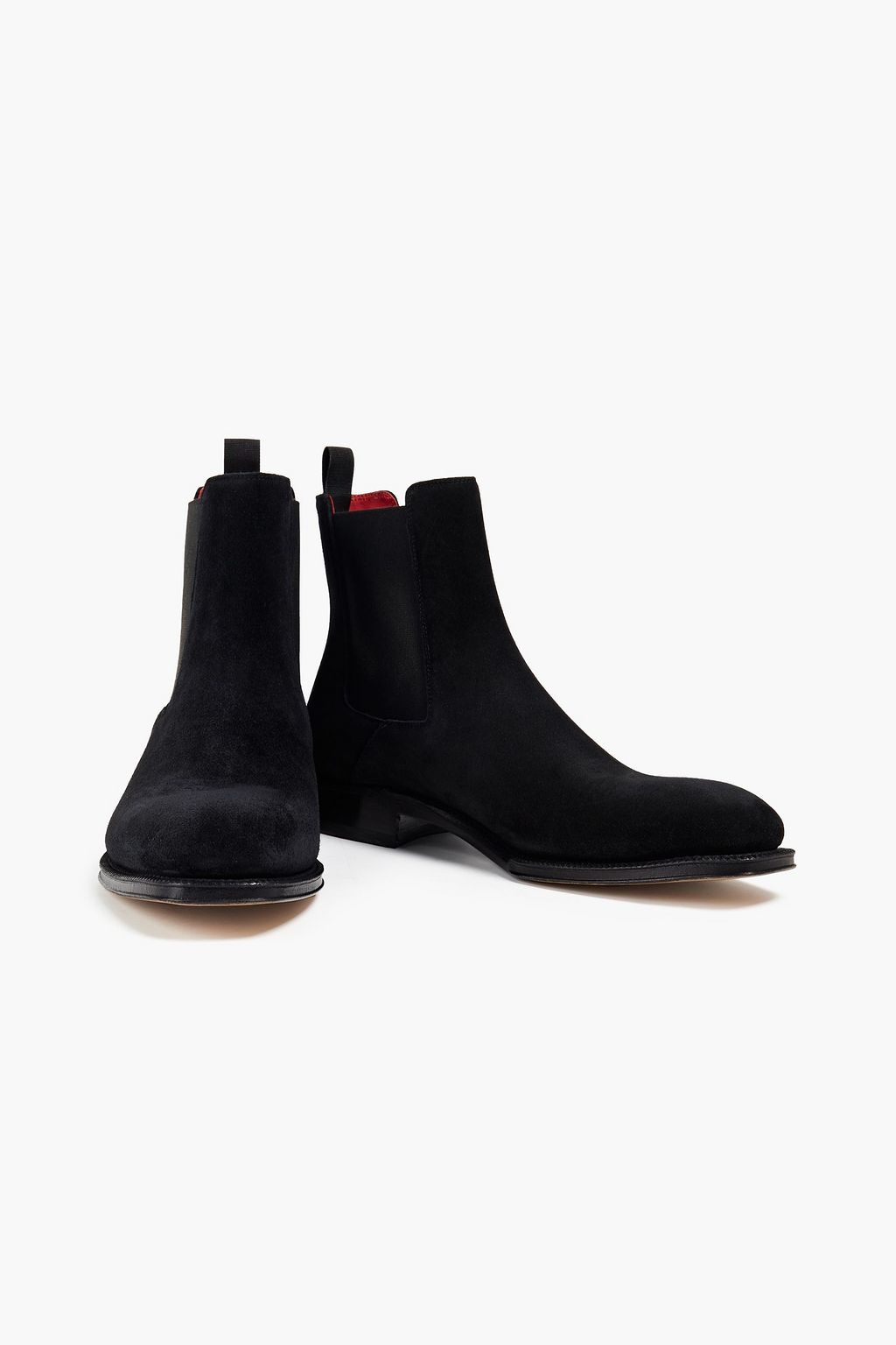 MCQUEEN Suede Chelsea boots
