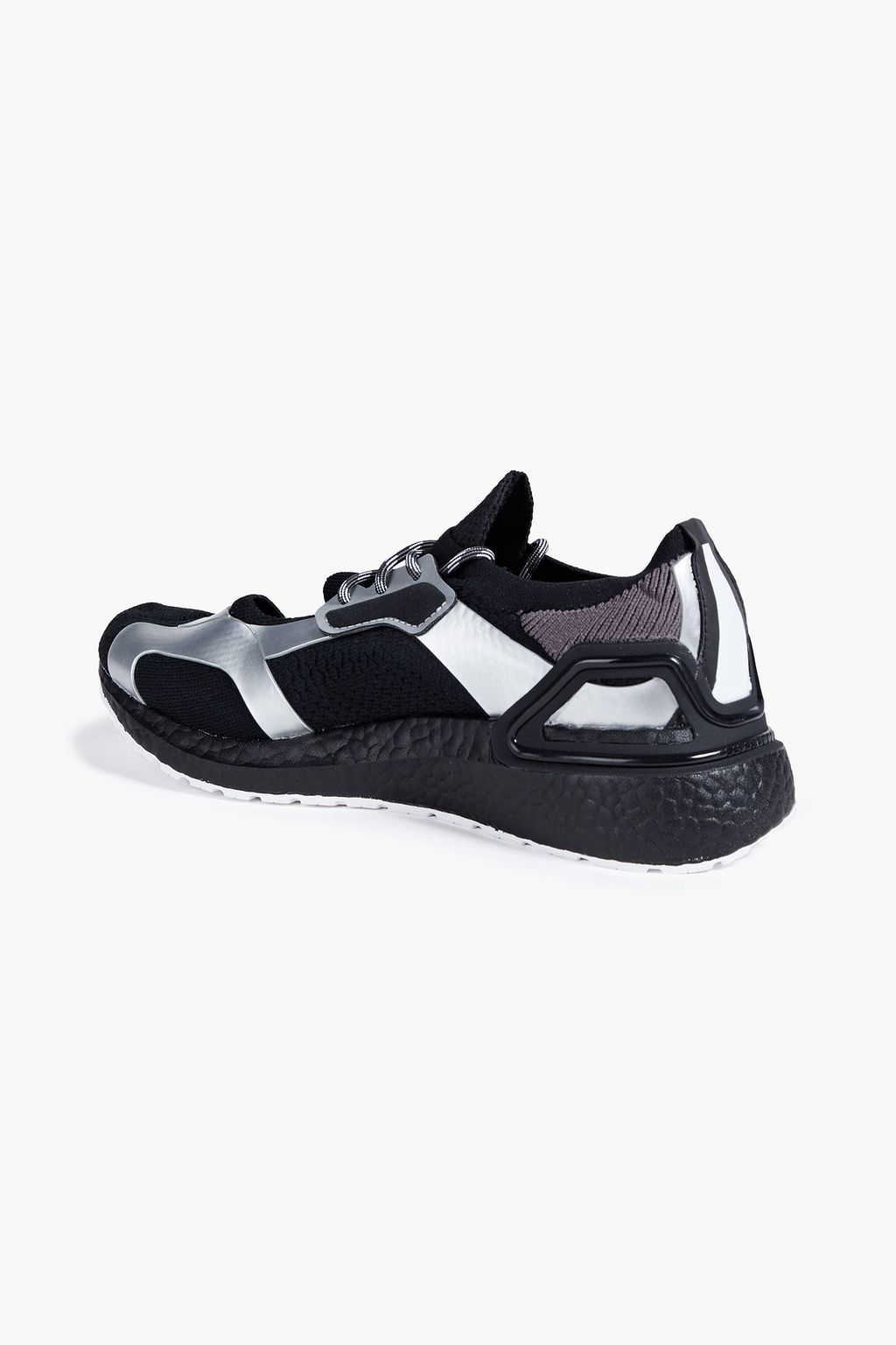 ADIDAS BY STELLA MCCARTNEY Ultraboost Sandal cutout metallic stretch-knit sneakers