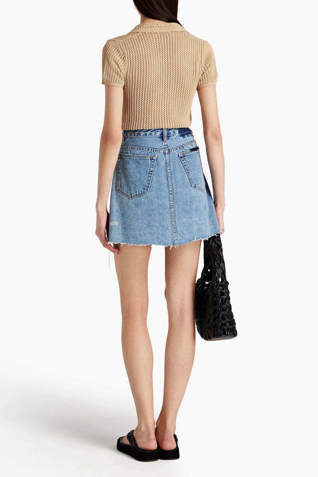 SANDRO Yvan knitted top