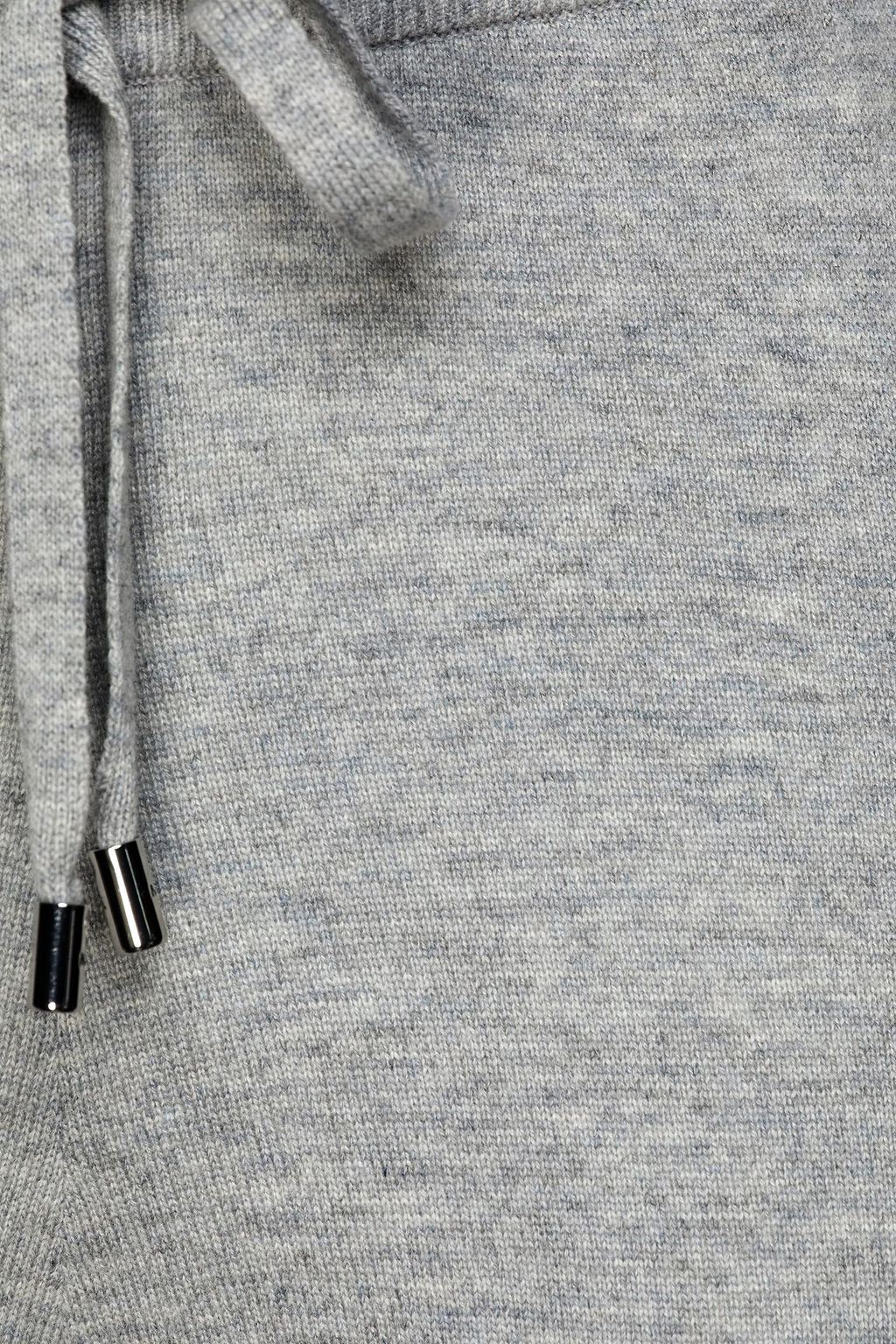 MICHAEL MICHAEL KORS Mélange knitted track pants