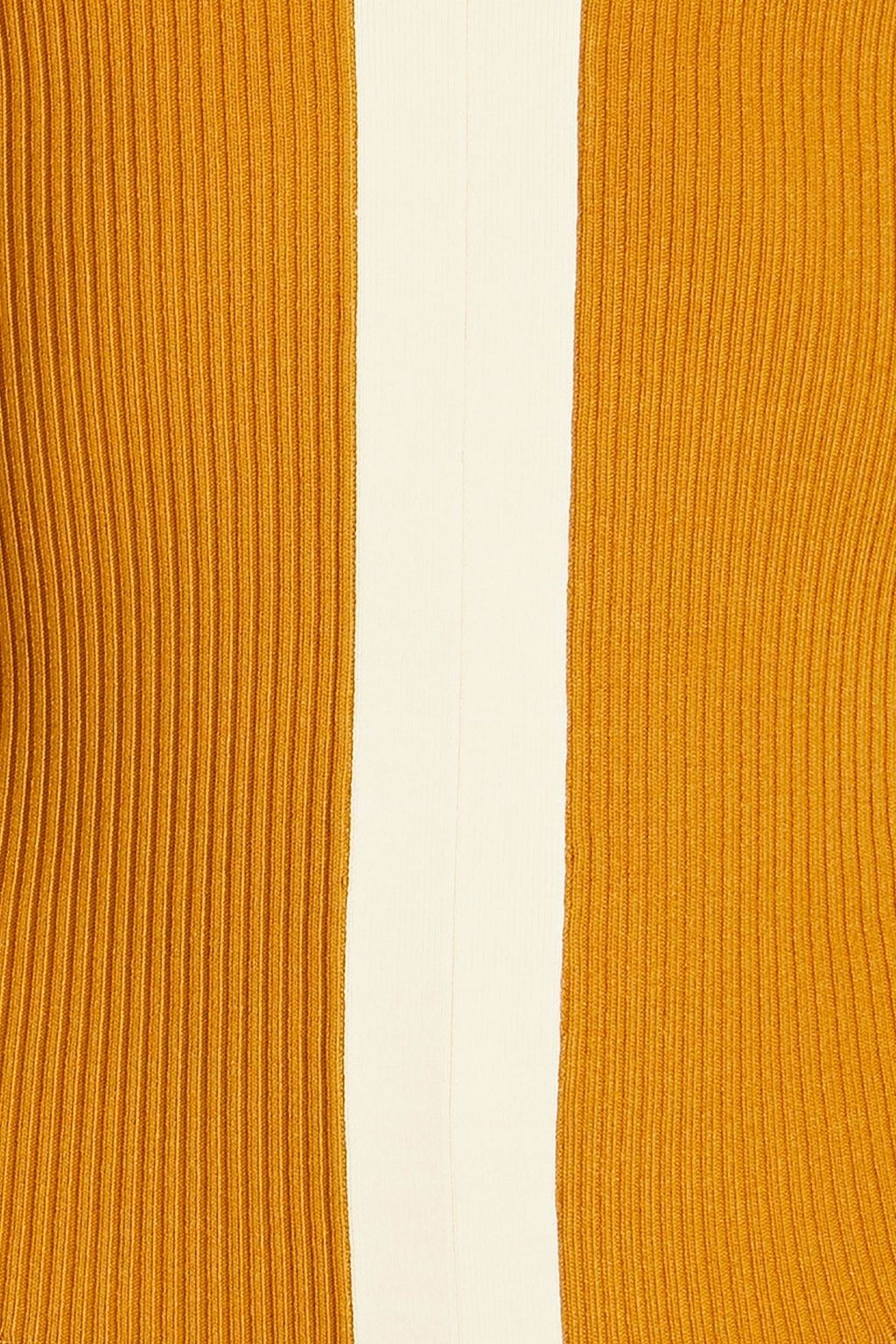 SANDRO Nate two-tone ribbed-jersey bodysuit