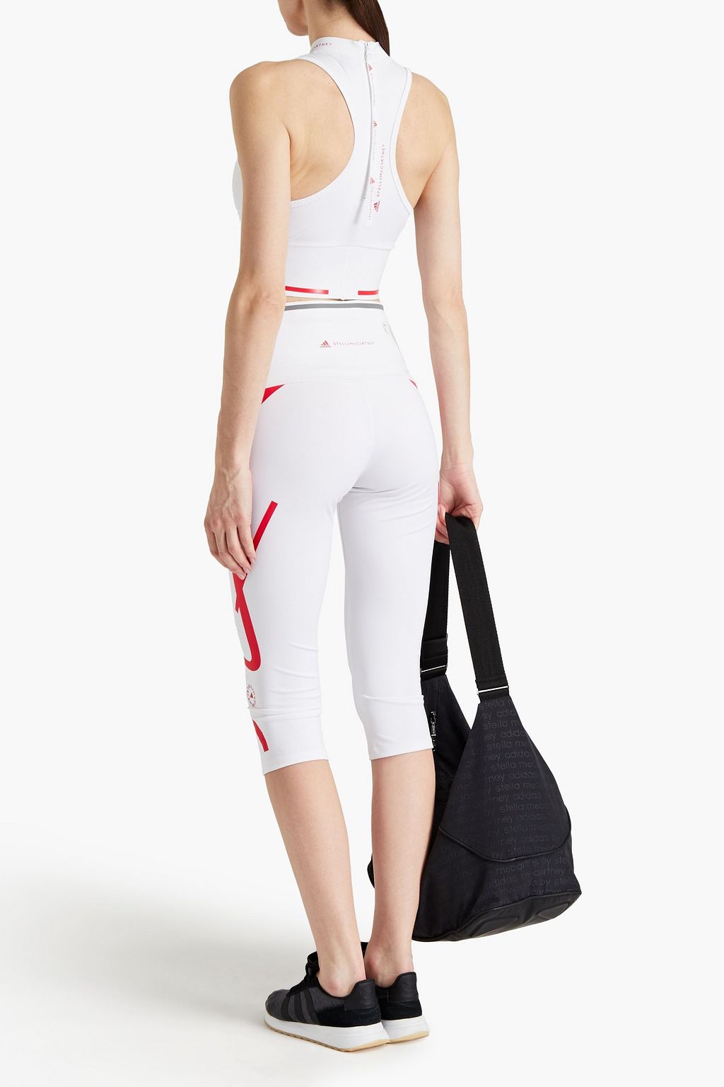 ADIDAS BY STELLA MCCARTNEY Printed stretch sports bra