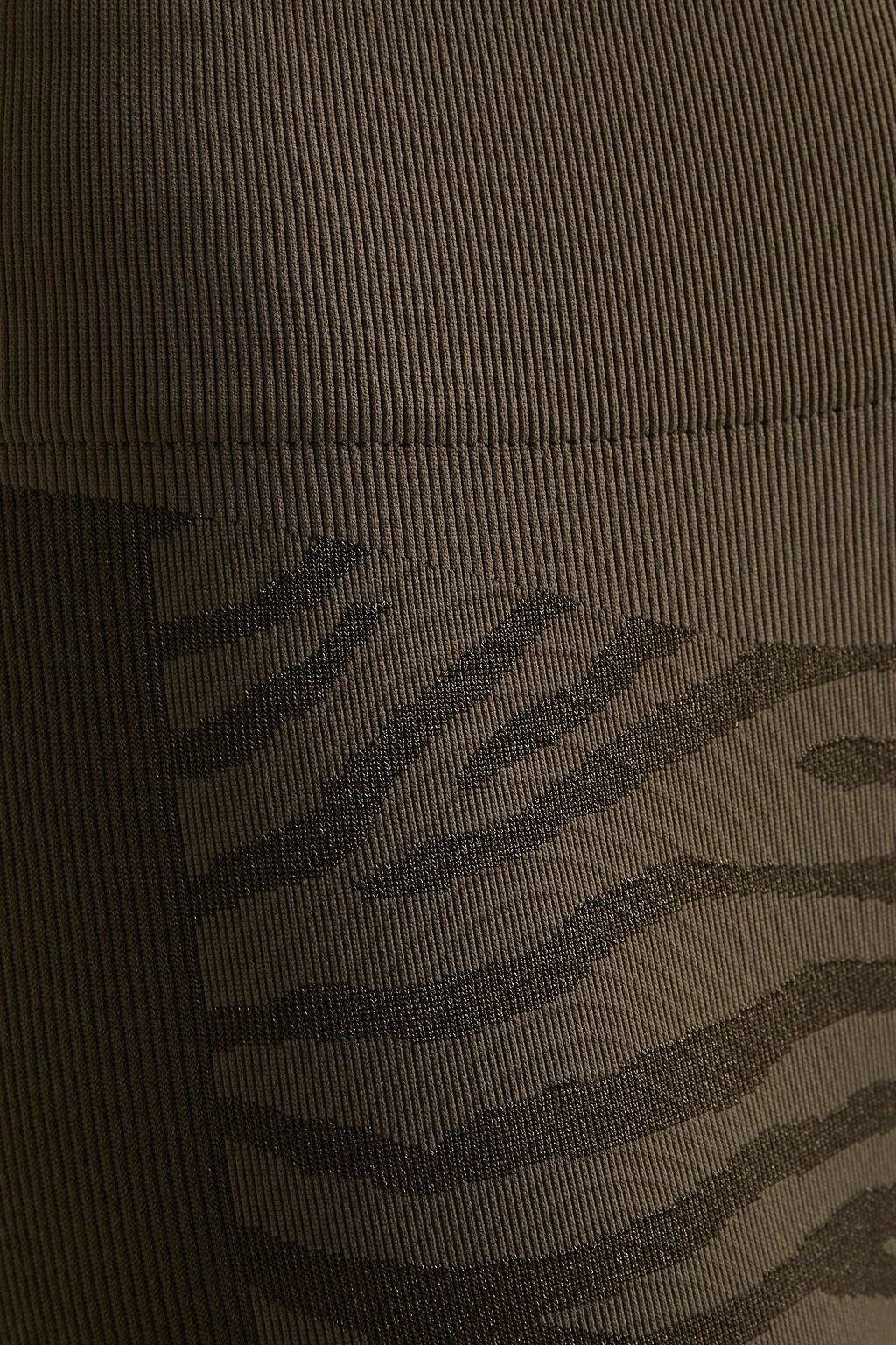 ADIDAS BY STELLA MCCARTNEY Jacquard-knit leggings