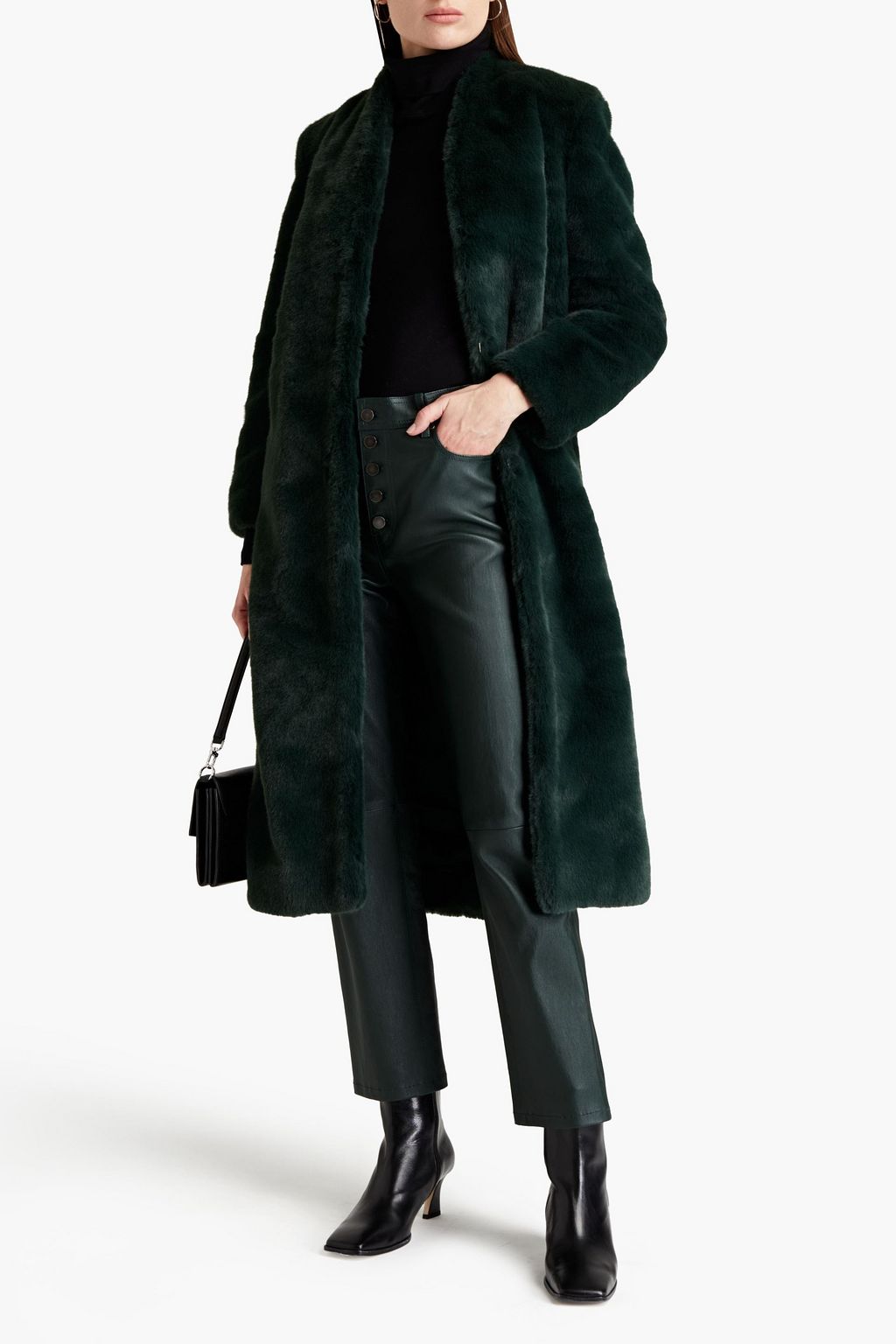 MICHELLE MASON Faux fur coat