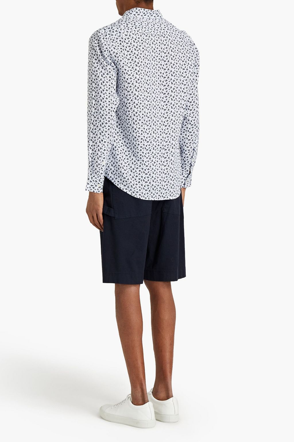 MICHAEL KORS Printed linen shirt