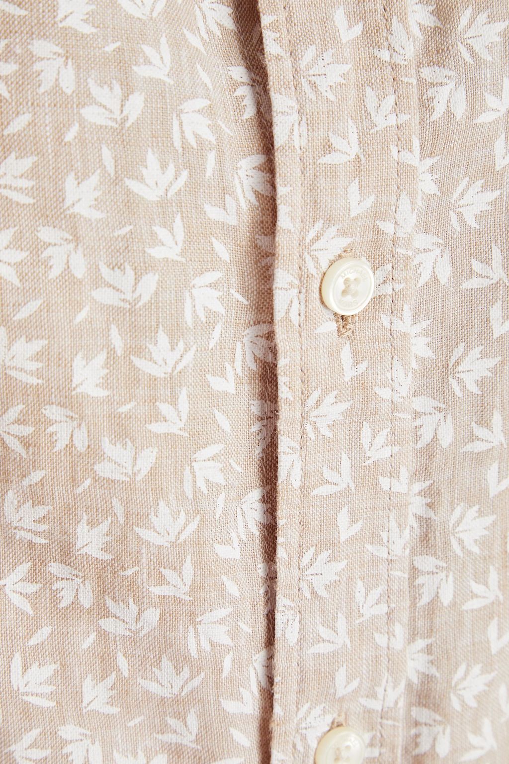MICHAEL KORS Printed linen shirt