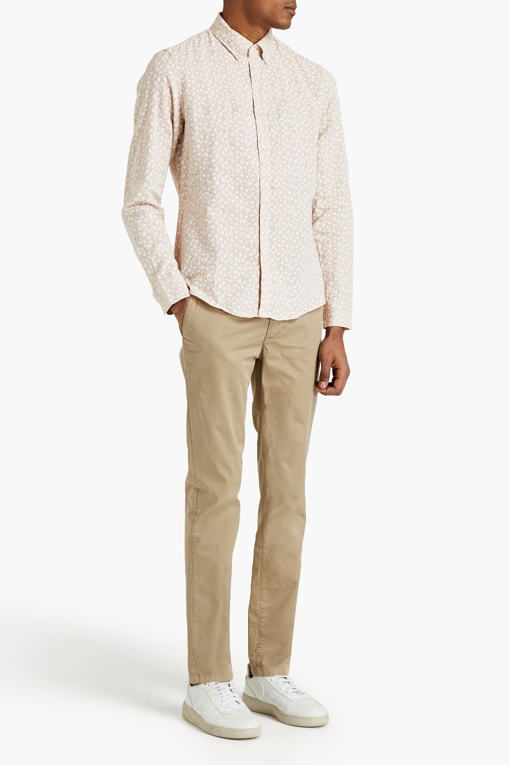 MICHAEL KORS Printed linen shirt