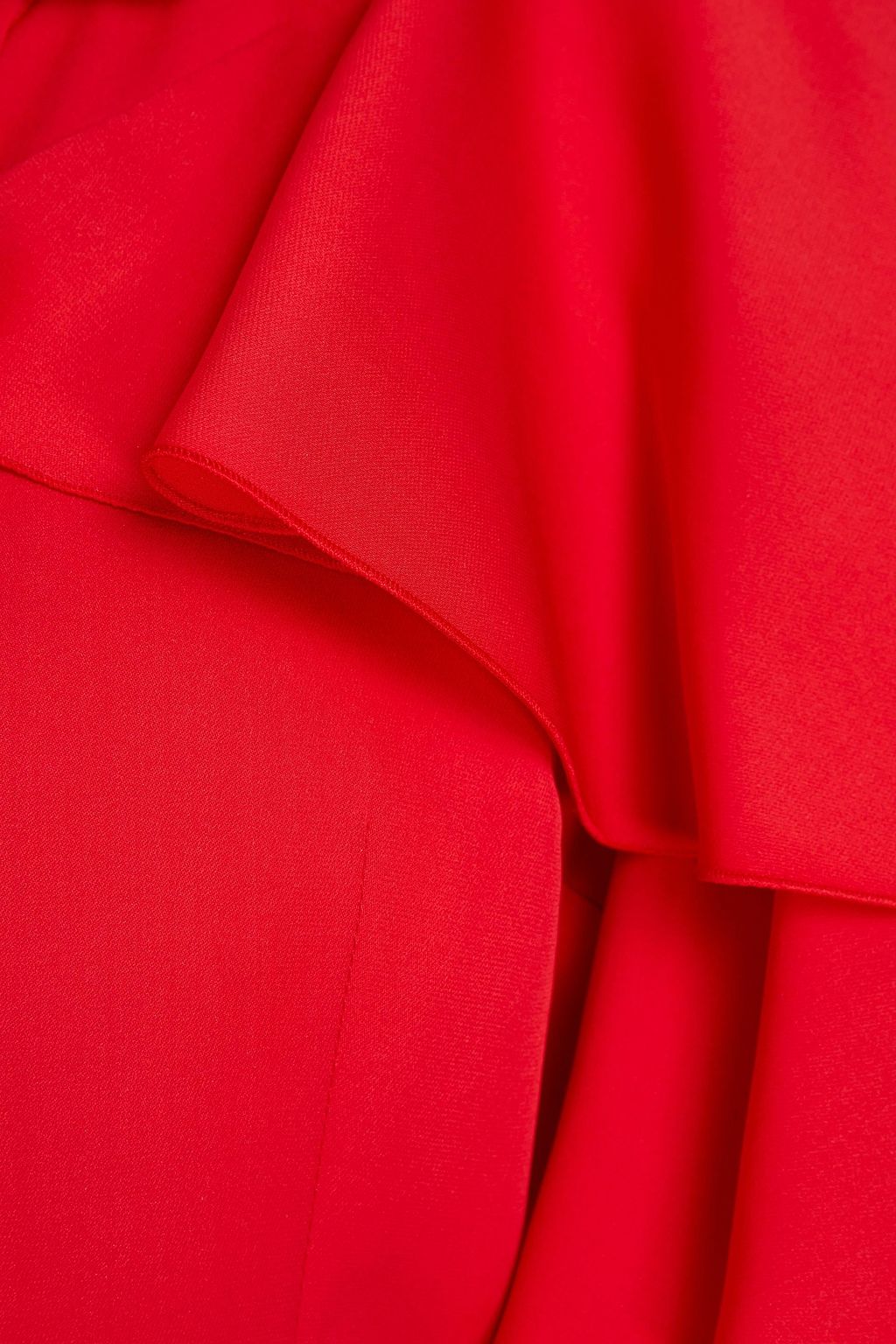 DOLCE&GABBANA Ruffled silk-blend dress