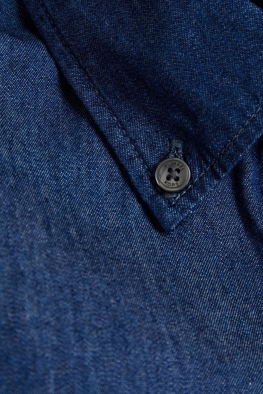MICHAEL KORS Cotton-chambray shirt