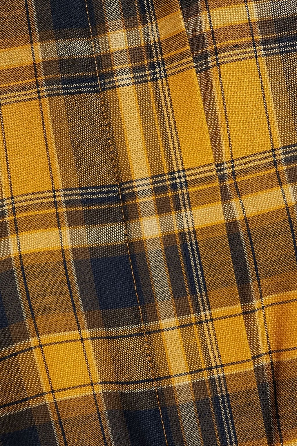 OFFICINE GÉNÉRALE Bonnie belted checked cotton-blend midi dress