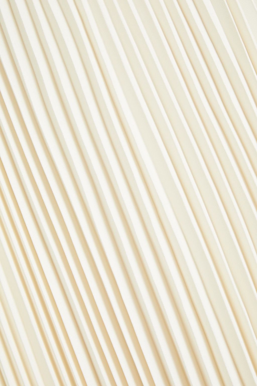 TORY BURCH Pleated crepe de chine midi skirt