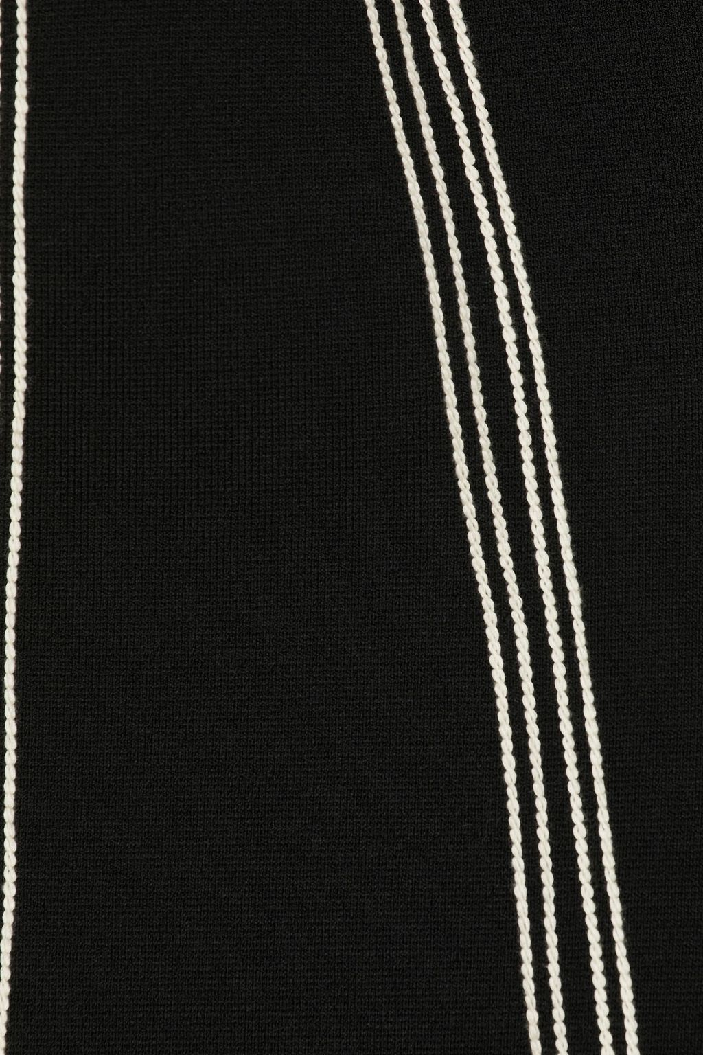 SANDRO Eudine embroidered jersey mini skirt