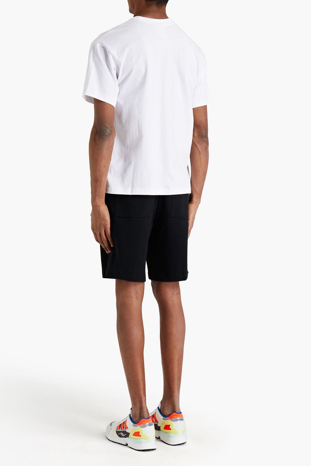 ADIDAS ORIGINALS Love Unites Trefoil printed cotton-jersey T-shirt