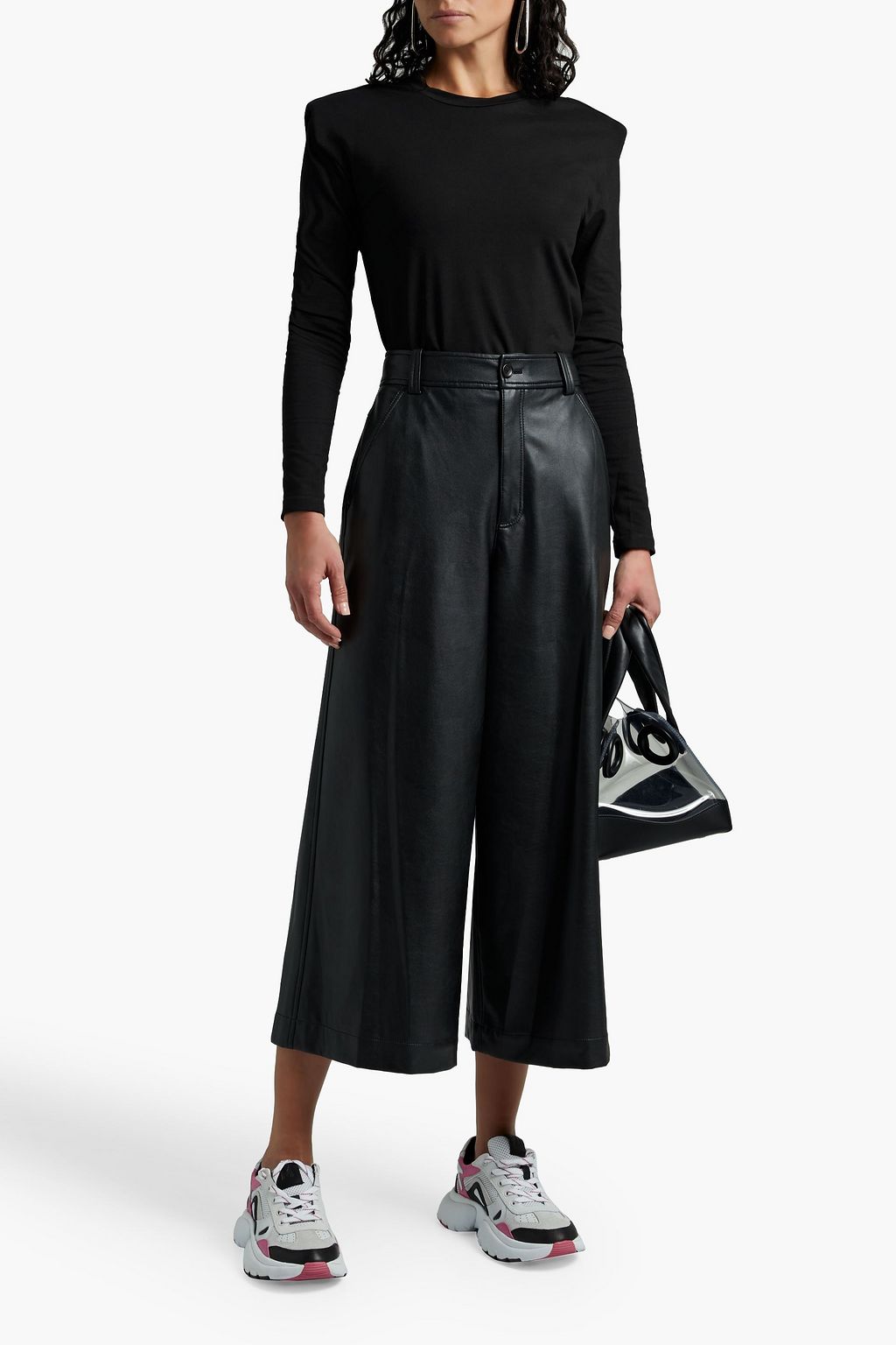 WALTER BAKER Bethany cotton-blend jersey top