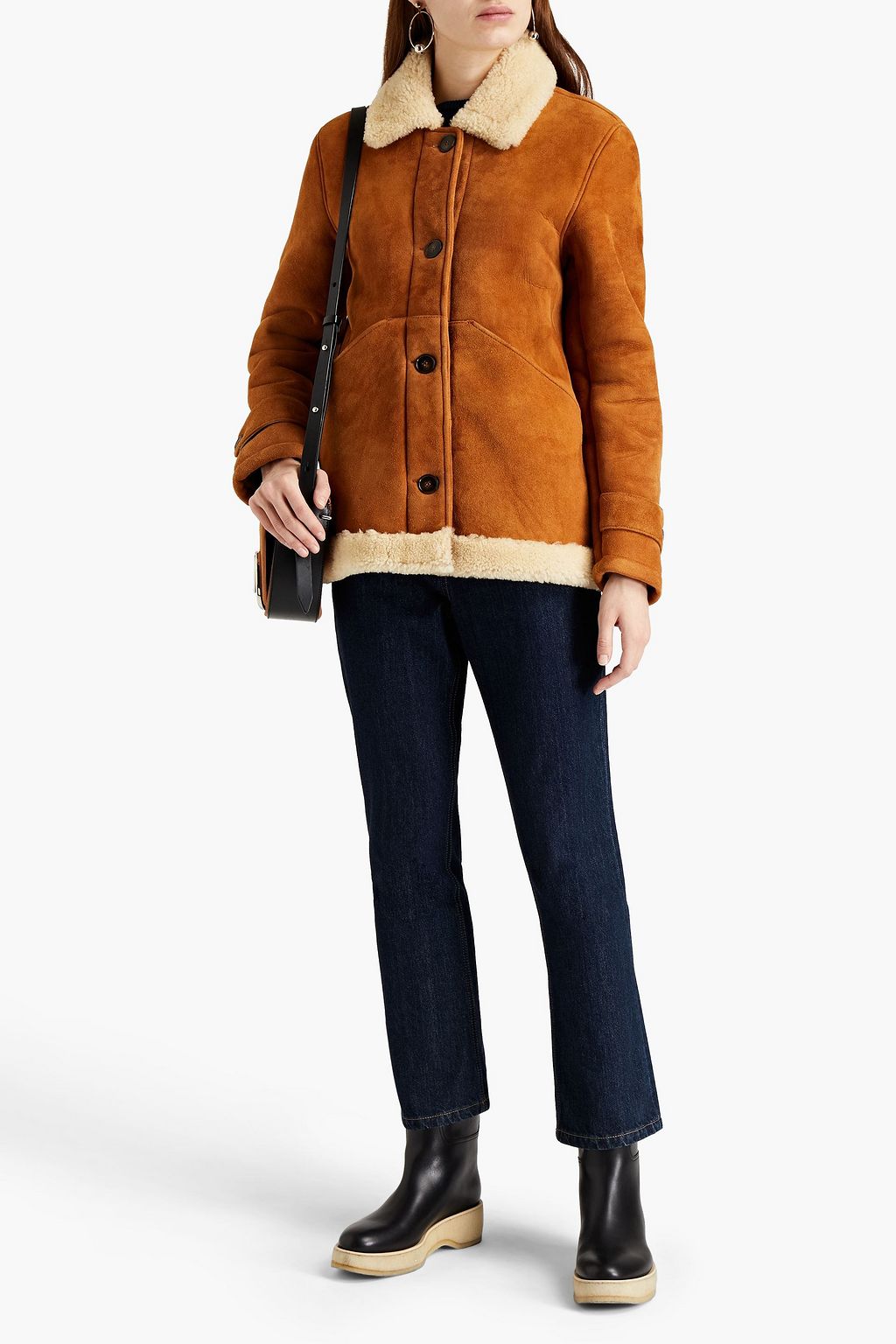 OFFICINE GÉNÉRALE Angele shearling jacket