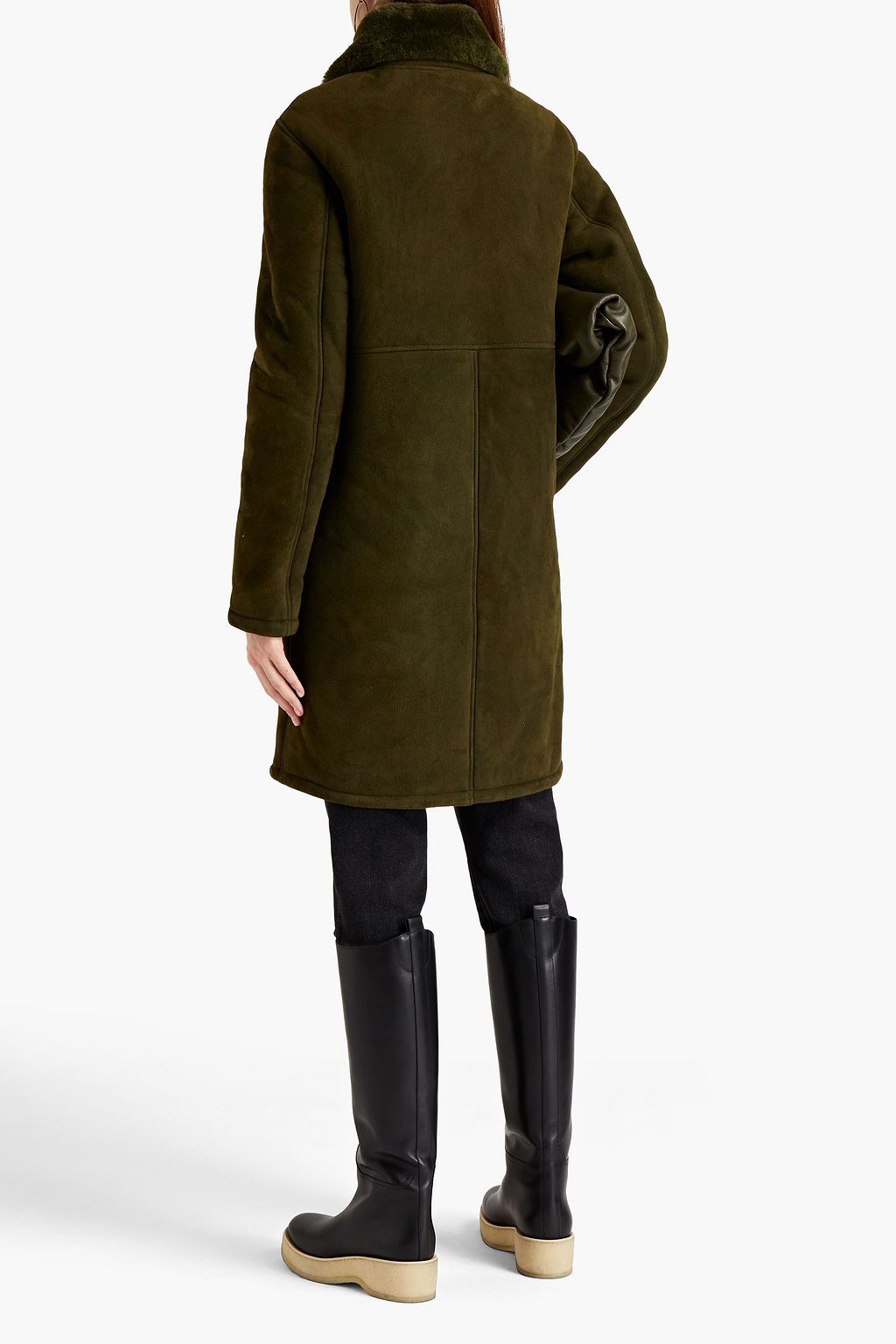 OFFICINE GÉNÉRALE Aya shearling coat