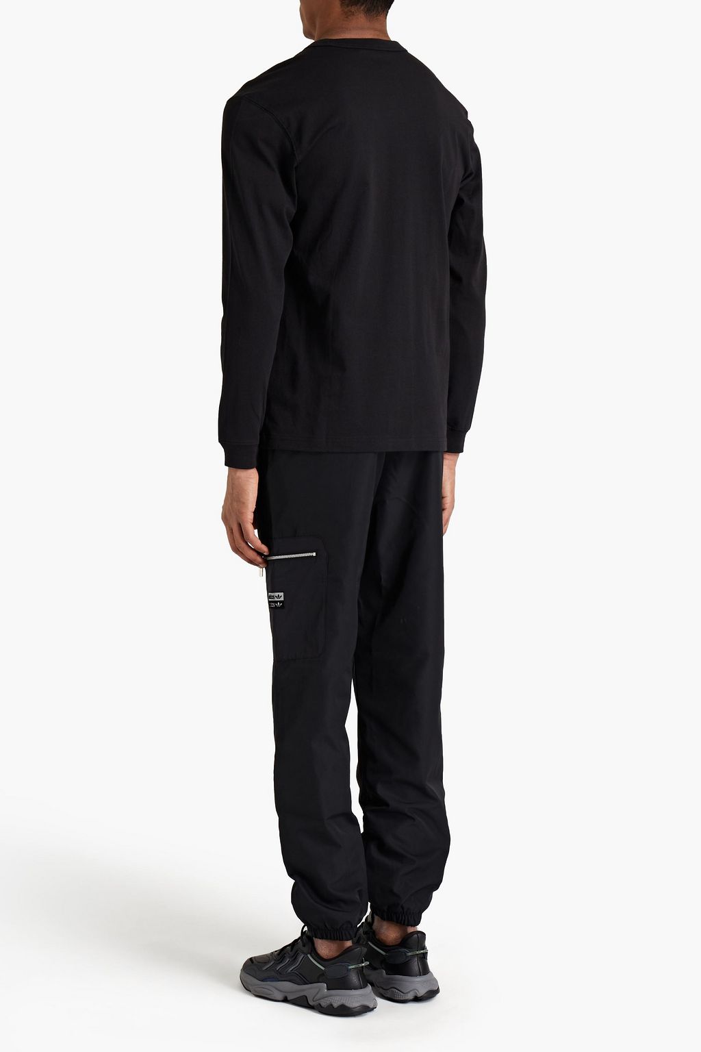ADIDAS ORIGINALS Tapered printed shell pants