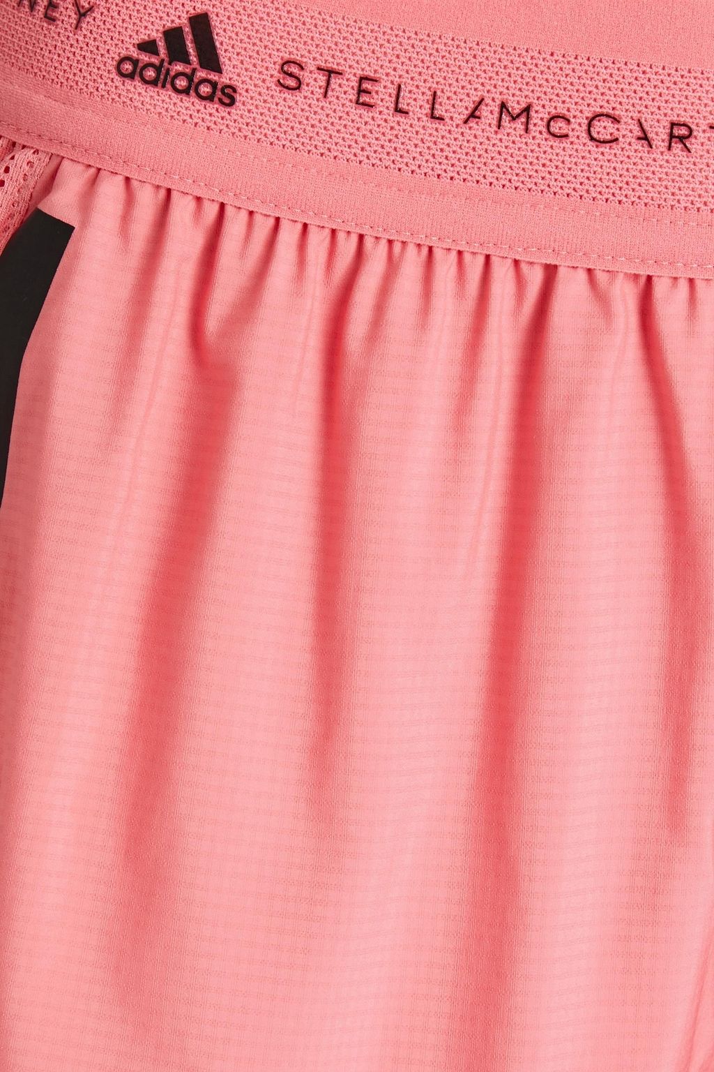 ADIDAS BY STELLA MCCARTNEY Truepace mesh-paneled shell shorts